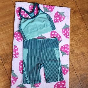 Ryka Teal and Black Activewear